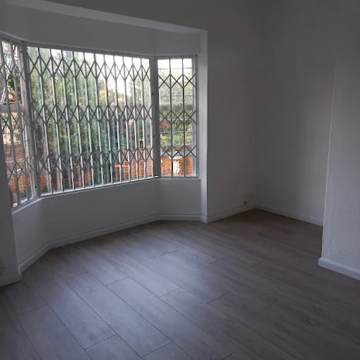 Illustrative empty room with finished walls